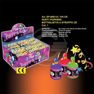 PARTY POP BOTTIGLIETTA A STRAPPO CE