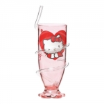 BICCHIERE FLORAL 24 CL.HELLO KITTY S.H.
