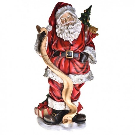 BABBO NATALE IN PIEDI H.51 CM ROSSO