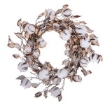 CORONA C/COTONE GLITT. 40 CM