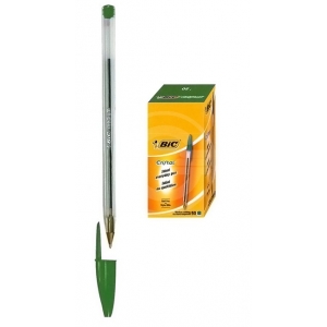 PENNA A SFERA BIC CRISTAL VERDE