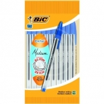 BLISTER BIC CRISTAL BLU 10PZ