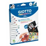 PENNARELLO GIOTTO DECOR MATERIALS 12 PZ