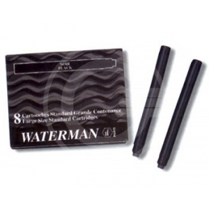 CARTUCCE WATERMAN NERO INTENSE