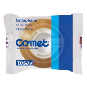 ROTOLO ADESIVO 33X15 CELLOPHANE COMET