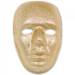 MASCHERA VISO GLITTER ORO