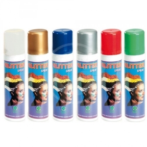 HAIR COLOR SPRAY GLITTER 100ML ASSORTITI