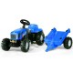 ROLLYKID NEW HOLLAND T 7040 C. RIMORCHIO