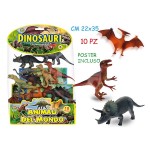 DINOSAURI  10 PZ CON POSTER