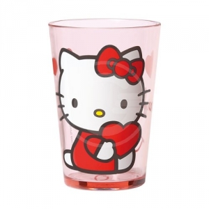 BICCHIERE ACR.SVA.24 CL.HELLO KITTY S.H.