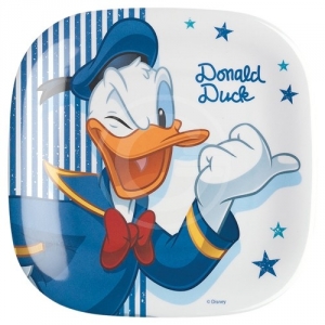 PIATTO QUADRATO 21CM.DONALD 119910