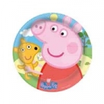 PIATTO PEPPA PIG MELAMMINA 20 CM.123170