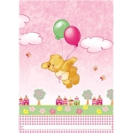 ALBUM NASCITA ORSO CON PALLONCINI 23X27