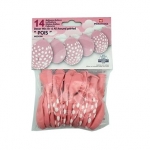 CONF.6 PALLONCINI MEDIUM POIS ROSA