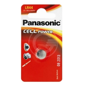 BATTERIA PANASONIC LR44 BLISTER 1 PZ.