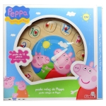 PEPPA PIG OROLOGIO LEGNO 12 PZ