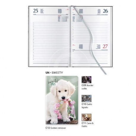 AGENDA GIORNALIERA 11X16,5 SWEETY