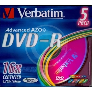 DVD-R VERBATIM 43557 SLIMCASE