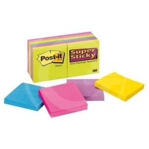 BLOCCO POST-IT SUPER STICKY 76X76 654