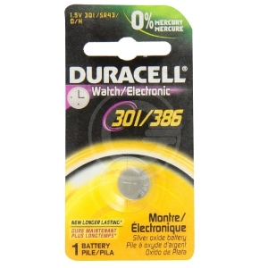 BATTERIA D386/301  DURACELL