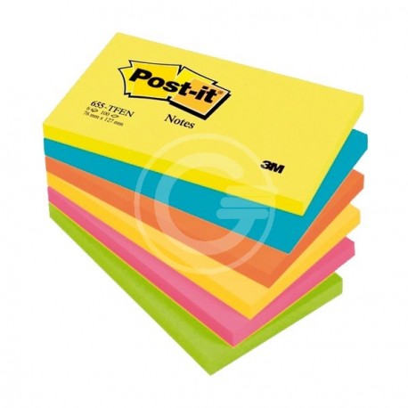 BLOCCO POST-IT 76X127 655-TFEN