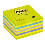 CUBO POST-IT 76X76 2028NB BL/VE NEON