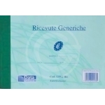 BLOCCO RICEVUTE GENERICHE DU162570000