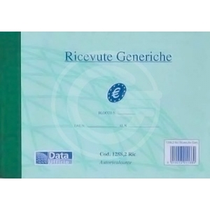 BLOCCO RICEVUTE GENERICHE DU162570000