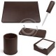 SET SCRIVANIA VIP  5PZ - 60269 MARRONE