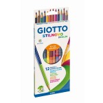 PASTELLI GIOTTO STILNOVO BICOLOR 12PZ