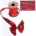 NASTRO DECOR METALLIZZATO ROSSO