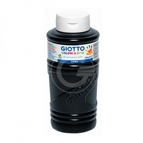 TEMPERA GIOTTO DITA 750ML NERO