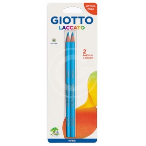 BLISTER 2 GIOTTO LACCATO CELESTE