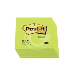 BLOCCO POST-IT NEON 76X76 VERDE 654-NG