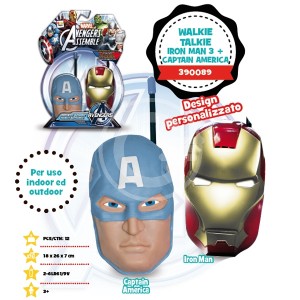 AVENGERS WALKIE TALKIE IRONMAN E