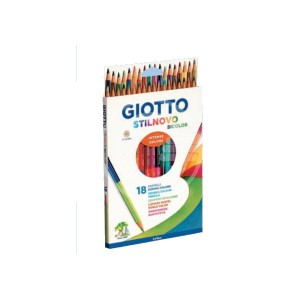 PASTELLI GIOTTO STILNOVO BICOLOR 18PZ