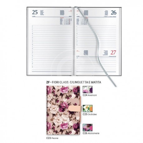 AGENDA GIORNALIERA SD ABBINATI CM11X16,5