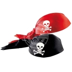 CAPPELLO PIRATA IN TESSUTO ASSORTITO