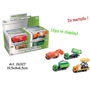 DIE CAST MEZZI ECOLOGICI SCALA 1:43