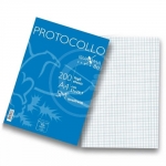 FOGLIO PROTOCOLLO 5MM 30 FOGLI 80 GR.