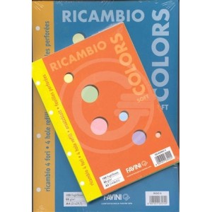 RICAMBI QUADERNO ECOIRIS