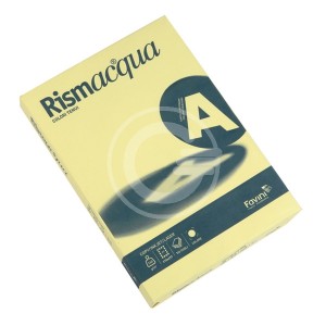 RISMA ACQUA 90GR 100FG. A4 GIALLO CHIARO