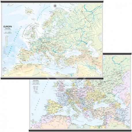 CARTA GEOGRAFICA EUROPA