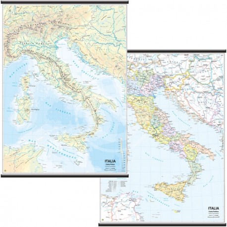 CARTA GEOGRAFICA ITALIA