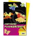 FOGLIO CARTONCINO GIALLO FLUO 50X65