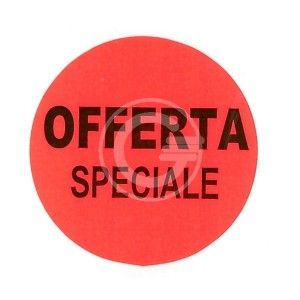 ETICHETTE ADESIVE FLUO OFFERTA SPECIALE