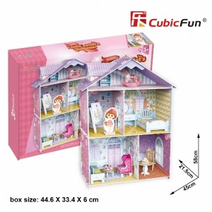 KIT 3D IN FOAM CUBICFUN CASA DELLE BAMBO