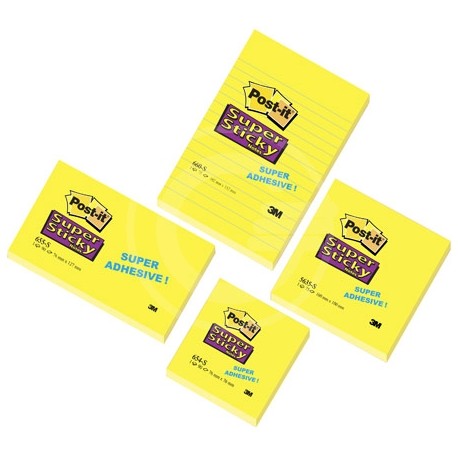 BLOCCO POST-IT SUPER STICKY 76X76 - 654S