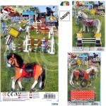 SET CAVALLO FLOCCATO CONCORSO IPPICO