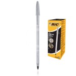 PENNA A SFERA BIC CRISTAL MEDIUM ARGENTO